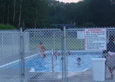 Heated Salt Water Pool