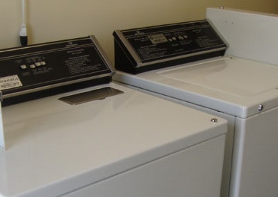Coin Operated Washer and Dryer for our Guests